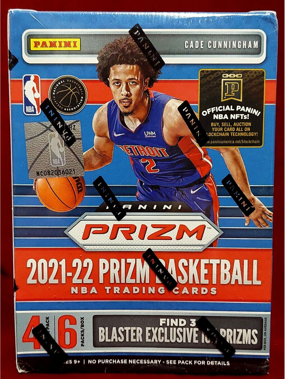 2021/22 Panini Prizm Basketball FACTORY SEALED Blaster Box 6 Packs = 24 Cards